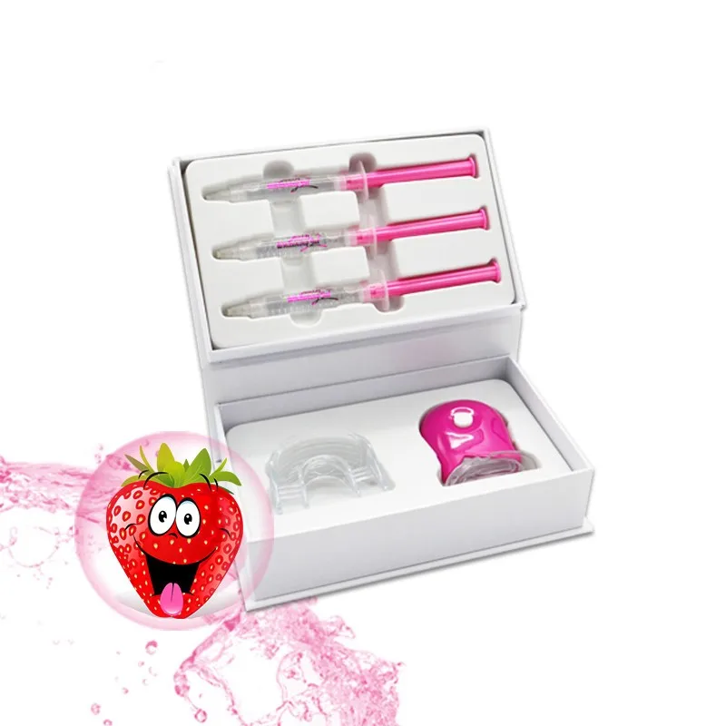 
Beautiful Smile Wholesale Hot Sale Pink Series Home Teeth Whitening Kit With Private Label 