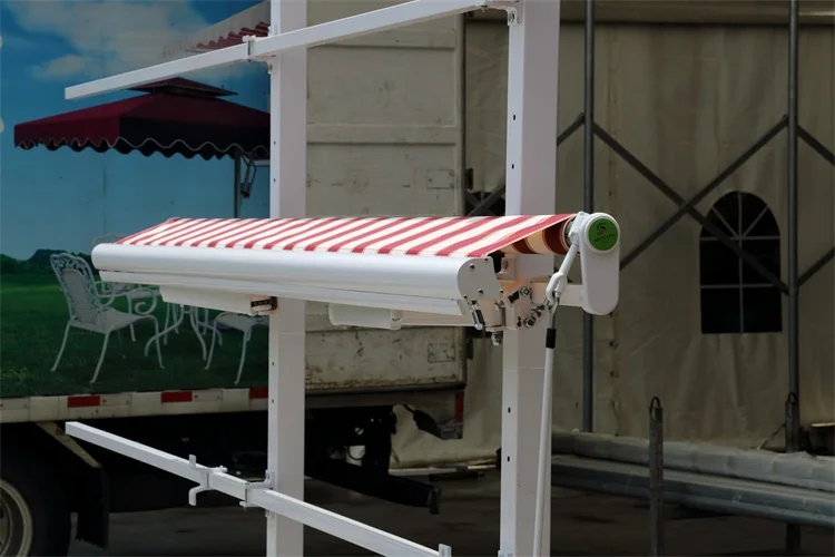 Cheap Retractable Balcony Awning Manual Retractable Awnings With Valance