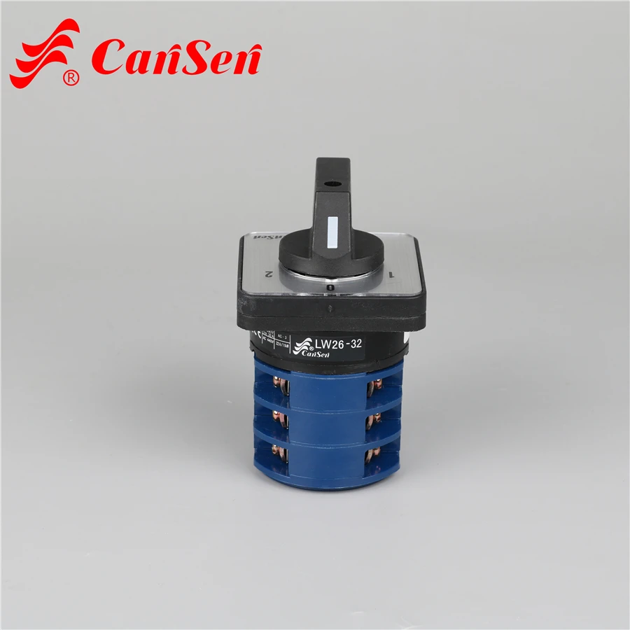 Cansen LW26-32 1-0-2 3P changeover cam switch (ce certificate)
