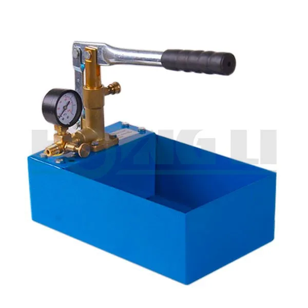 HSY25 25bar manual water pressure test pump / testing pump