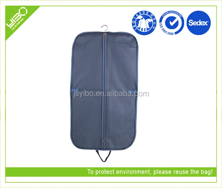 New design customized suit cover  cheap garment bag suit cover eco friendly garment bag