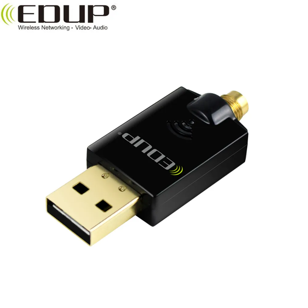 802.11AC 600 Мбит/с двухдиапазонный USB Wi-Fi адаптер WLAN-карта для Windows, MacOS, Linux, Android