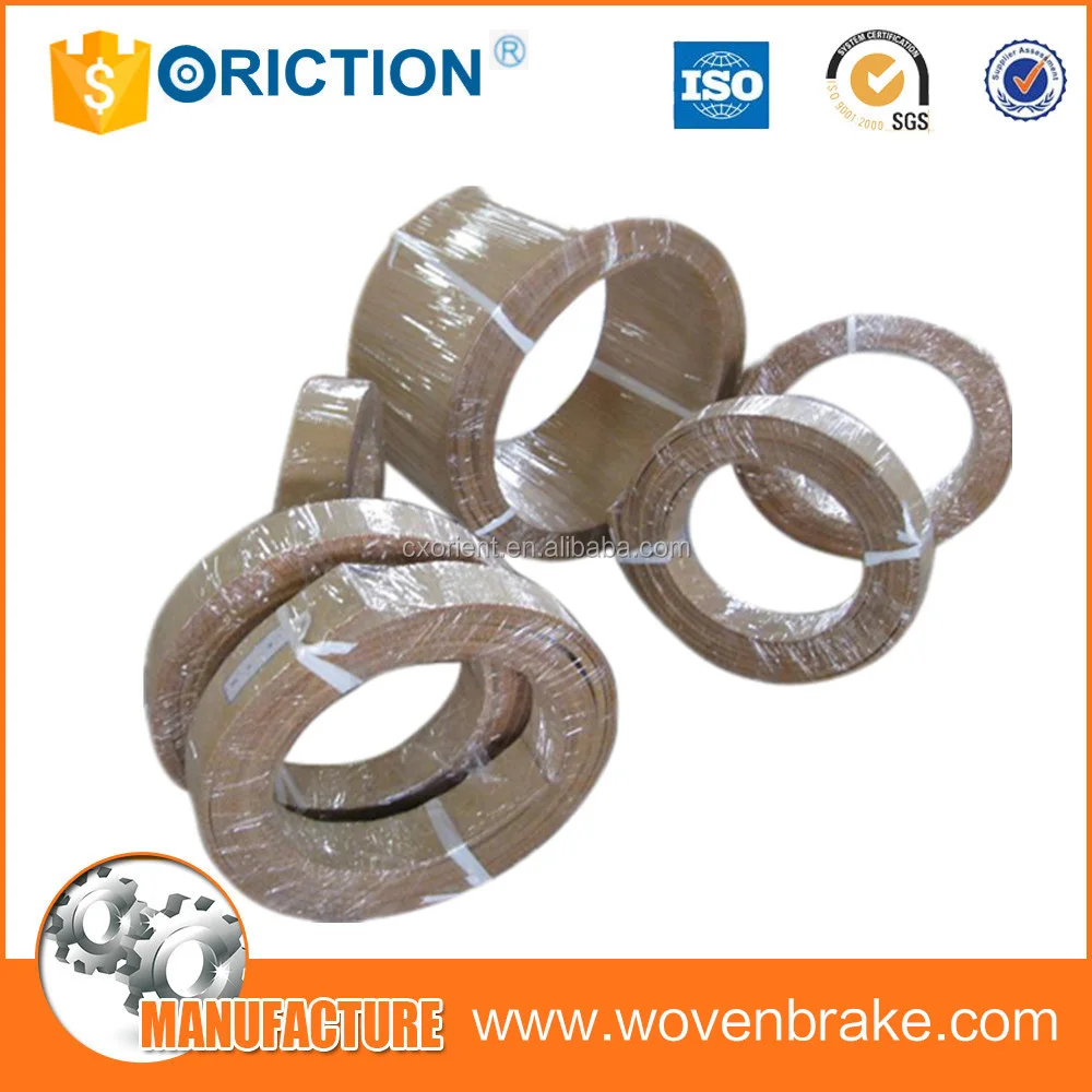 
non asbestos woven brake lining roll 
