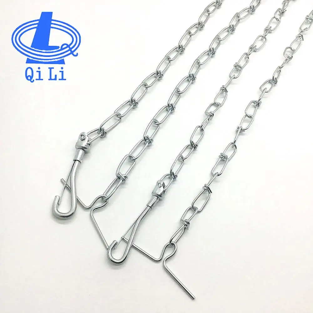 DIN5686 double loop animal chain