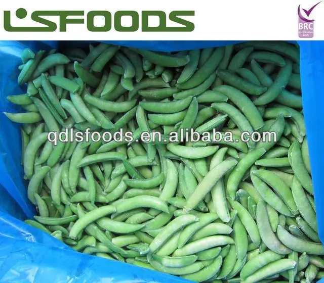 
Organic Frozen IQF Sugar Snap Peas 