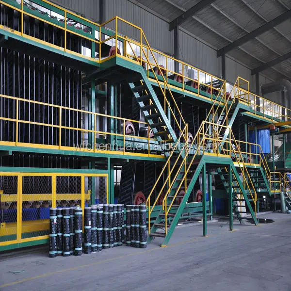 small automatic construction building material SBS waterproof membrane bitumen roll plant