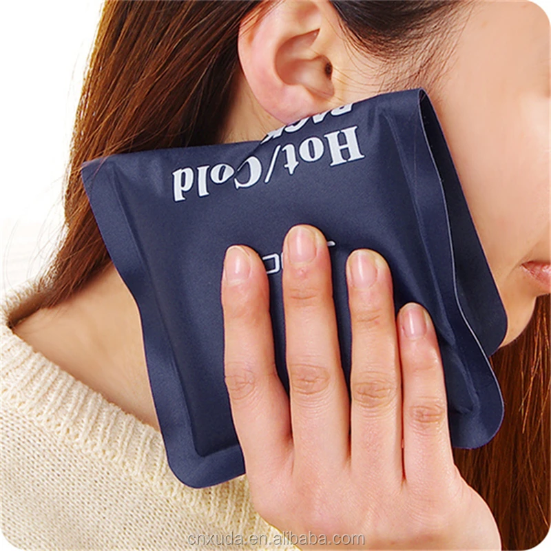 Reusable Ice Bag Heat Therapy Wrap First Aid Kit Hot Cold Gel Pack for Back Pain Relief