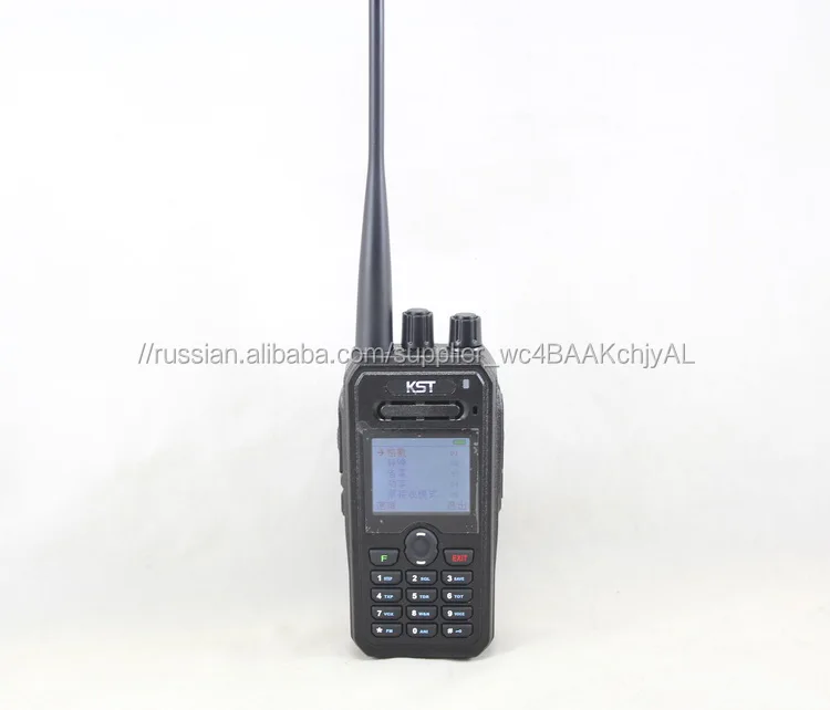 DTMF VHF и UHF двухдиапазонный Большой ЖК-дисплей KST UV-F1000 Walkie Talkie Радио
