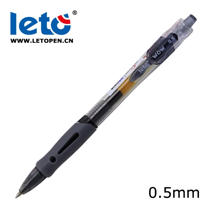 Retractable Gel Pens Leto GP-2511 Fine Point 0.5mm Retractable Gel Pens