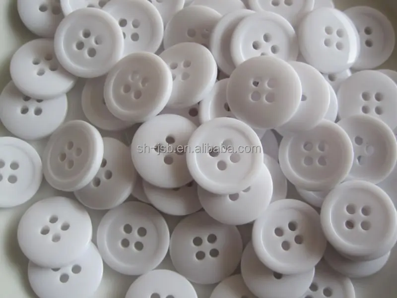 Round  plastic button