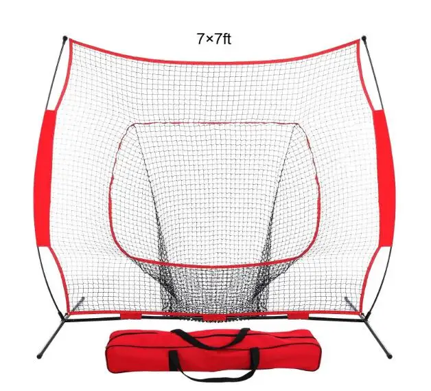 Baseball Softball Practice Net  for Hitting, Pitching, Batting, Fielding and Catching, Portable Backstop Training Aid