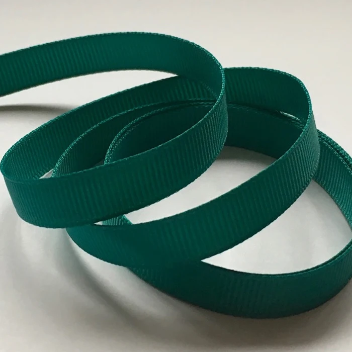 Custom grosgrain flower ribbon printed