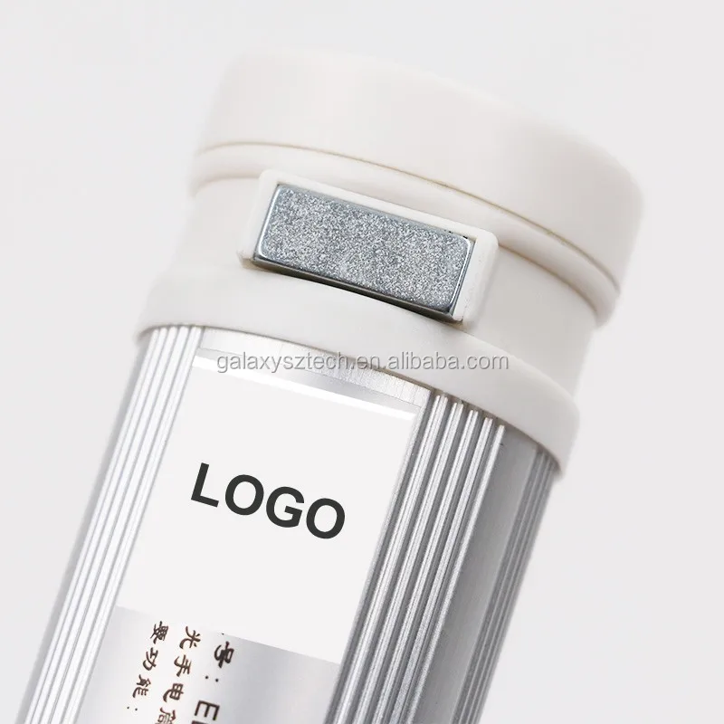 
Free Sample Pocket Rechargeable USB LED Flashlight with power bank 