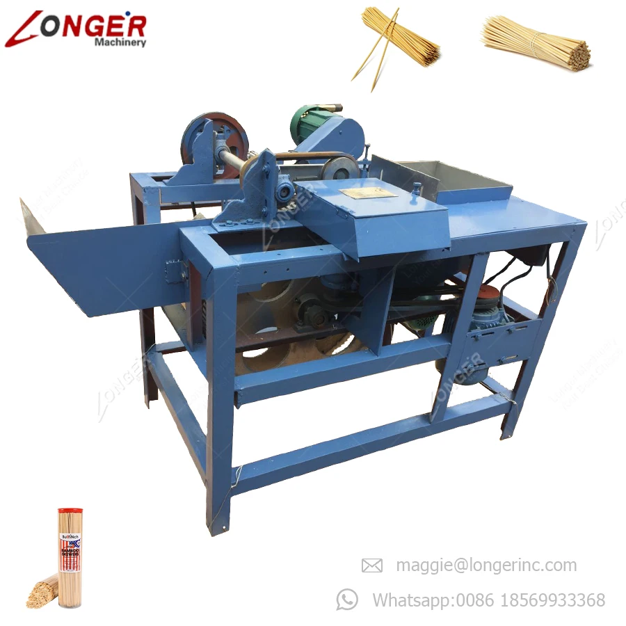 Best Price Hand Operated Vietnam Bamboo Bbq Stick Skewer Manufacture Barbecue Stick Making Machine