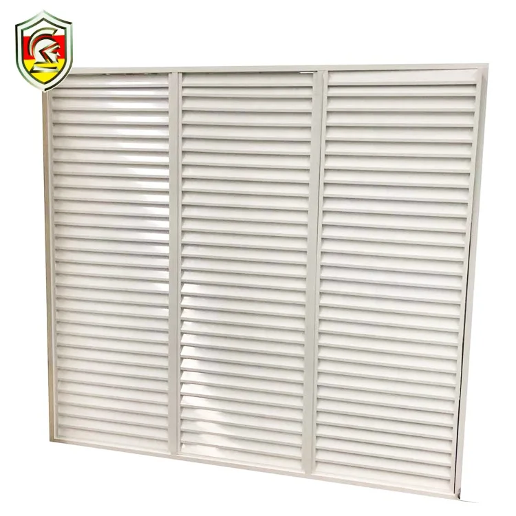 2018 Hot Sale Security Luxury Jalousie Window Shutter Aluminum Wooden Louvered windows