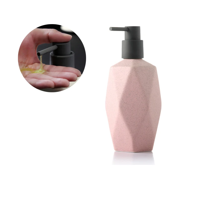
Home / hotel ceramic soap machine shampoo / air conditioning emulsion pump bottle soap cleanser ceramic bottle 