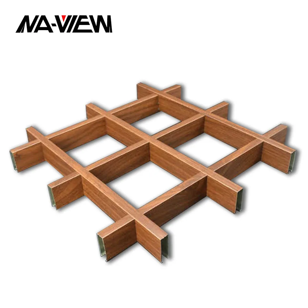 Алюминиевая радиаторная решетка с открытой ячейкой, подвесная потолочная плитка, панель, система каналов