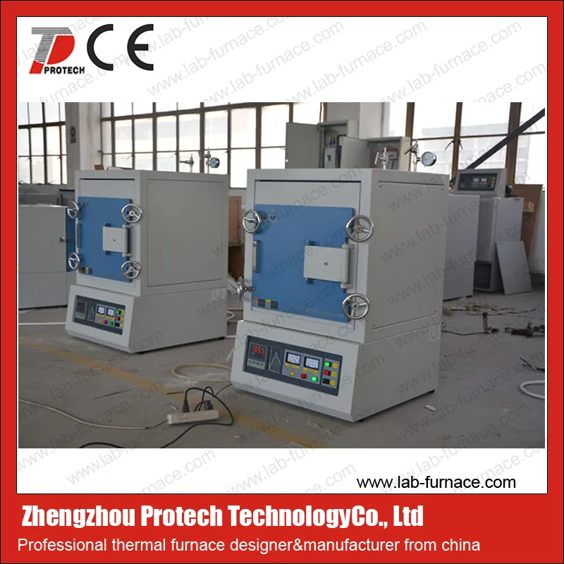 atmosphere vacuum argon muffle furnace with Nitrogen Argon and other inert gases