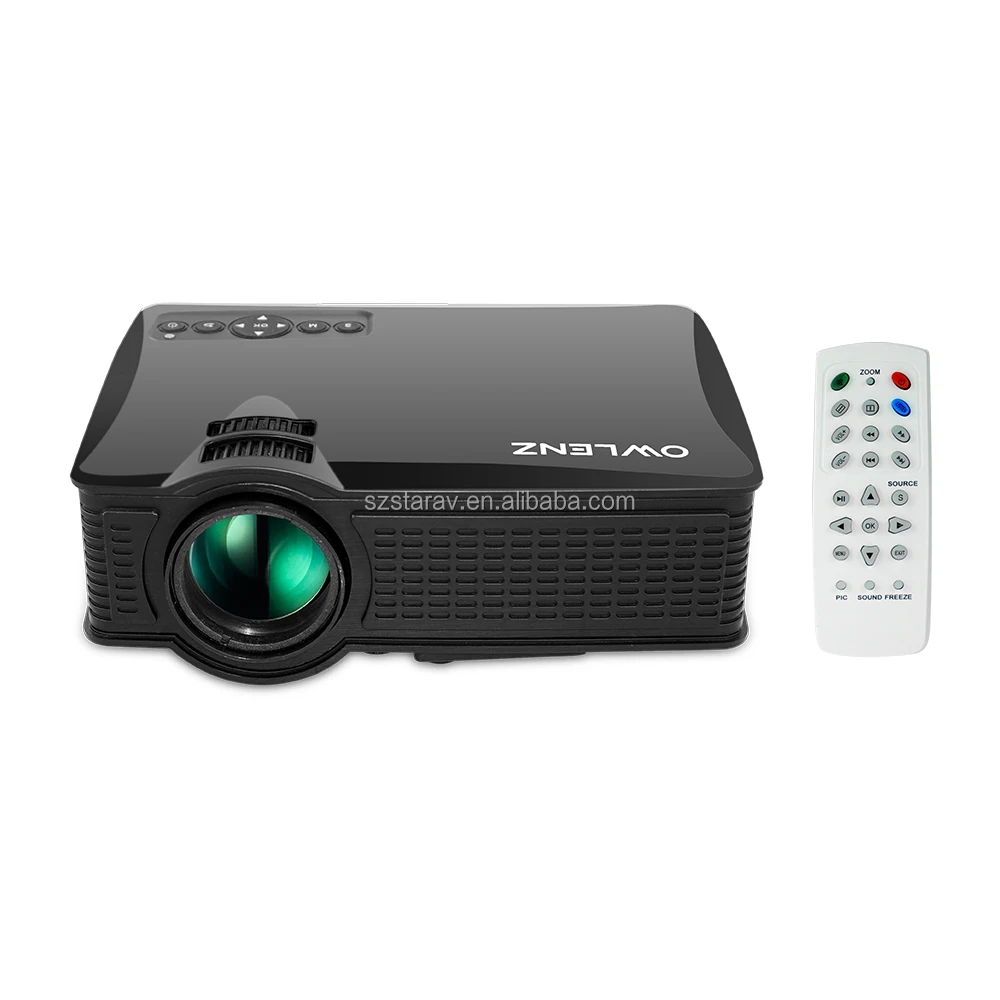 Горячие продажи мобильного телефона проектор SD60 беспроводной HD лучше продаж чем UC46