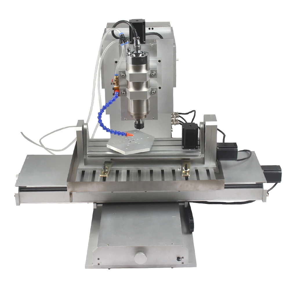 Mini desktop 3d 5 axis CNC 6040 stone carving machine