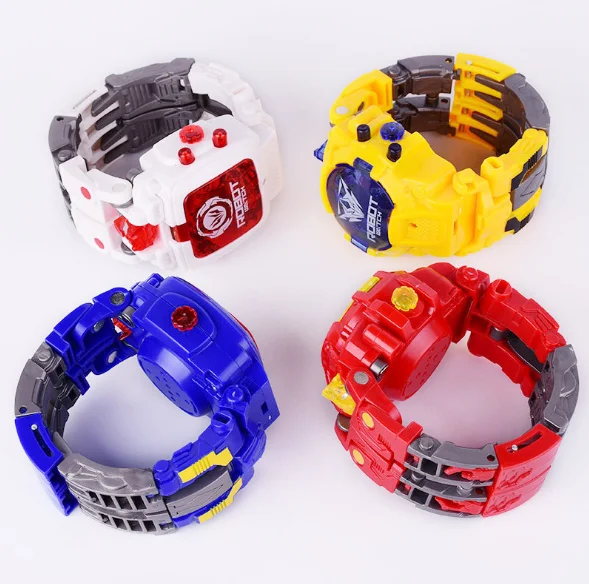 2018 hot toys for christmas Gift transform Robot watch Transformation Toys