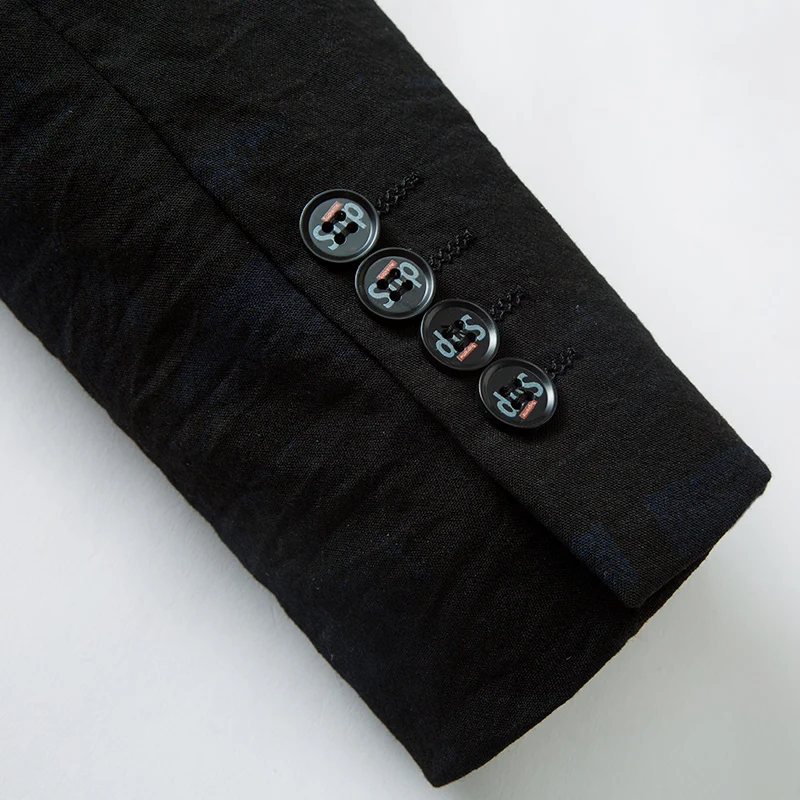 Весенняя мужская мода, для отдыха, деловой костюм с принтом, куртка и платье для мужчин