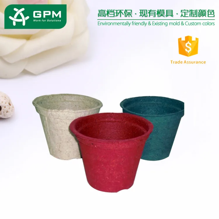 Низкая Цена Гофрированные Рециркулируйте Целлюлозно Бумаги Биоразлагаемых Горшки Стенд Для Целлюлозно Плантаторов Стенд Для Сада