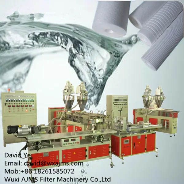 
2018 PP Spun Filter Cartridge Making Machine,PP Melt Blown Filter Machine 