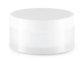 3 г 5 г 10 г 30 г 50 г 100 г круглая прозрачная/белая пластиковая банка косметическая упаковка банка вогнутый крем банка для макияжа