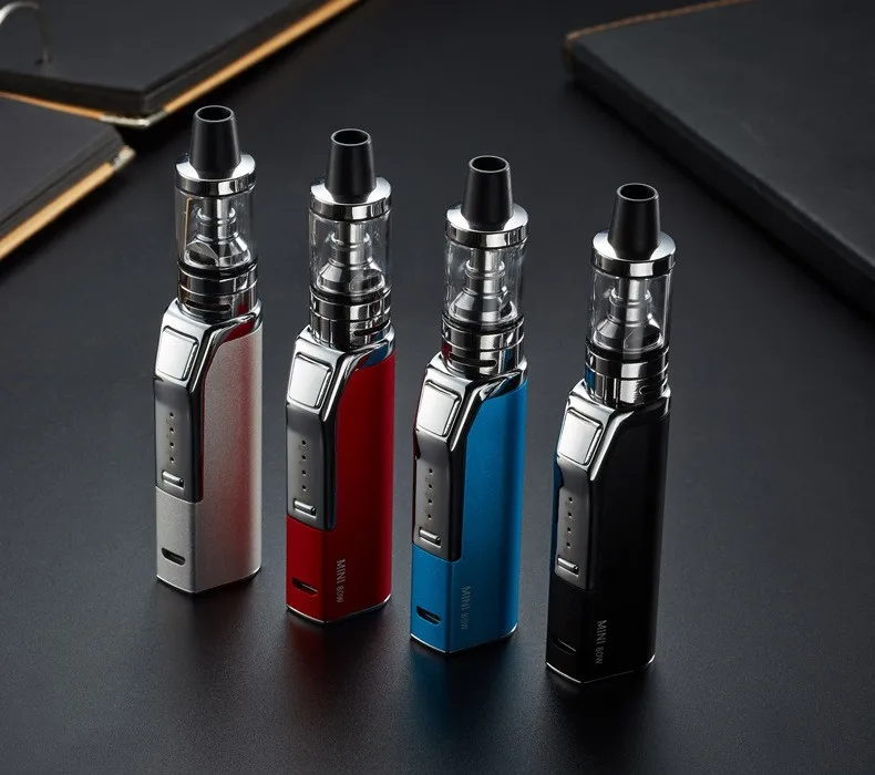 
China wholesale best box mod tank mini watt 80w box mod electronic cigarettes portable p-box 