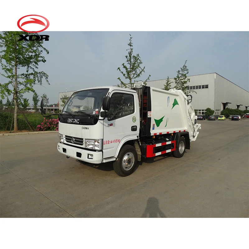 Small Compression Garbage Trucks hydraulic garbage compactor