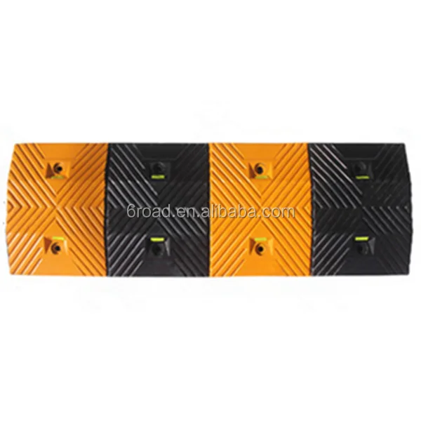 CE RoHS Traffic Road Safety Rubber Types of Speed Breakers
