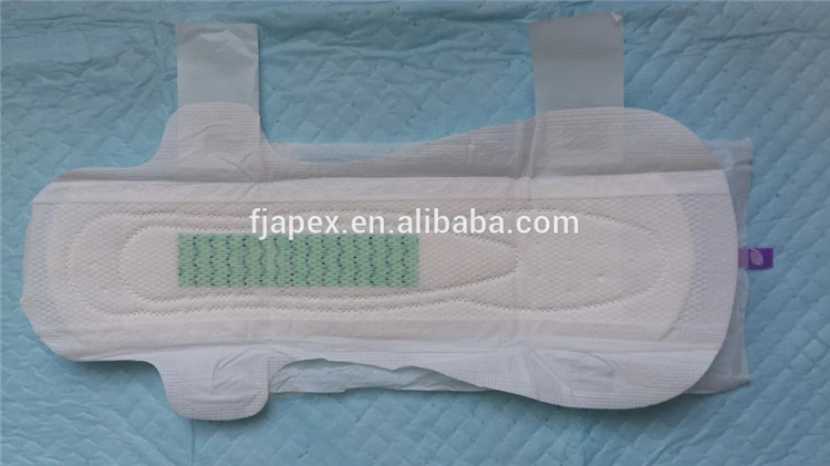 
Good quality breathable 280mm anion sanitary napkin for night use 