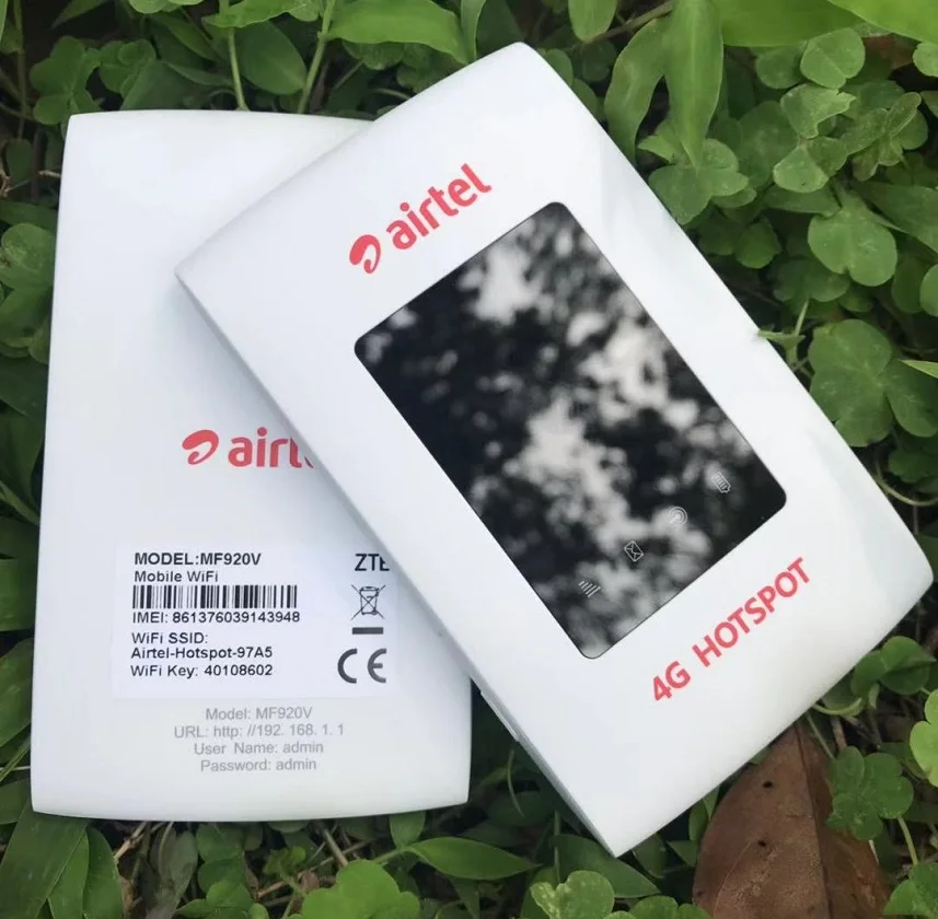 Unlocked ZTE Mobile Pocket Wifi Router 4G Lte Wireless Router ZTE Airtel MF920v