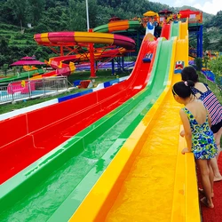 China Guizhou BLGH 30,000 Fiberglass Water Slide / Wave Pool / Family Water Playground Water Park