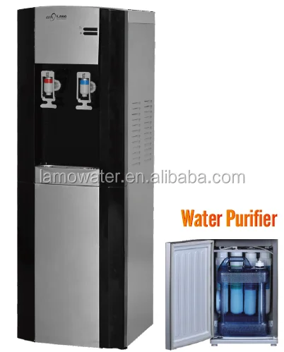 
ZY-715B Compressor Coolig Hot and Cold RO UF Filters POU Direct Drinking Water Purifier Dispenser 