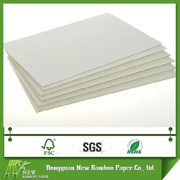 hot sale back gray paper board