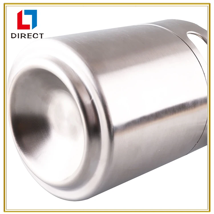 SUS 304 keg beer 2 liter draft beer keg with chinese supplier