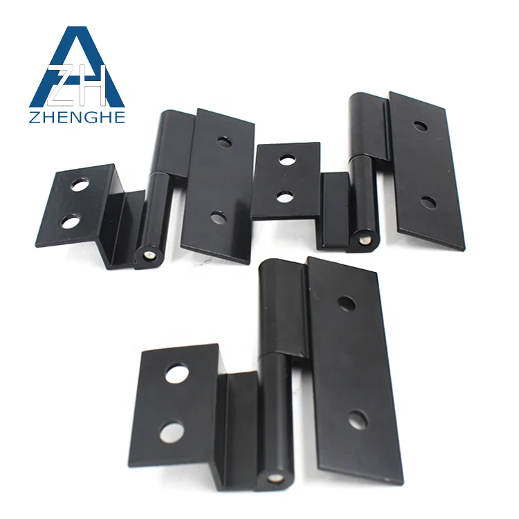 6063 t6 cnc machined aluminum hinge hardware for window accessories