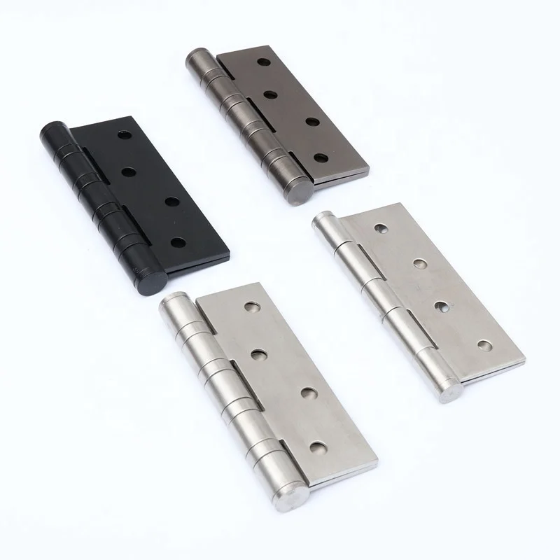 201 304 Stainless Steel Butt Ball Bearing Gate Door Hinge Hinges With 4BB