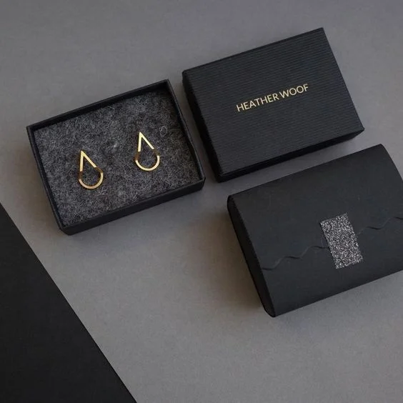 Оптовая продажа Необычные Пользовательские логотип печатная одежда жесткий картон 2 шт. жесткая роскошная бумага подарочная коробка шкатулка