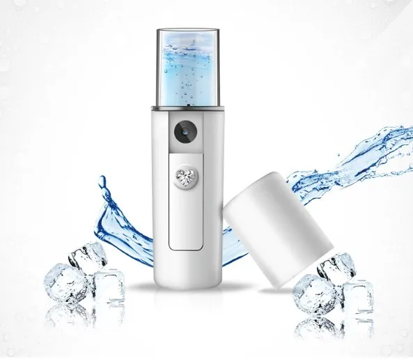 Convenient use sliding nano ionic facial steamer mini facial sprayer