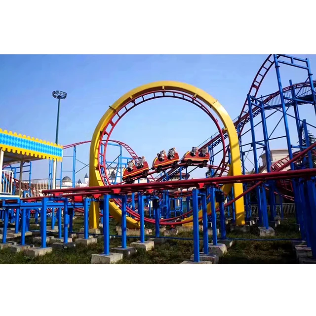 
Amusement park equipment big roller coaster for theme park 