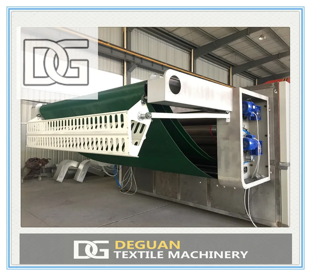 Tensionless Textile Fabric Drying Machine for Knit Fabrics and Woven Fabrics