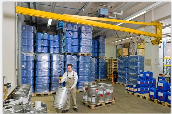 Модель BX, поворотный кран с поворотом на 360 градусов, поворот на 1 тонну