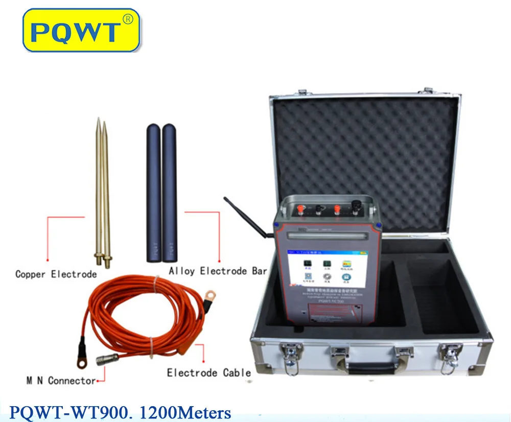 PQWT-WT900 High quality mine detector with sensor underground mineral detection