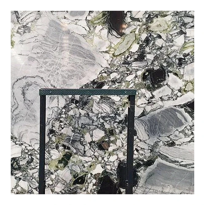 Stylish Motomar ice jade marble slab for background