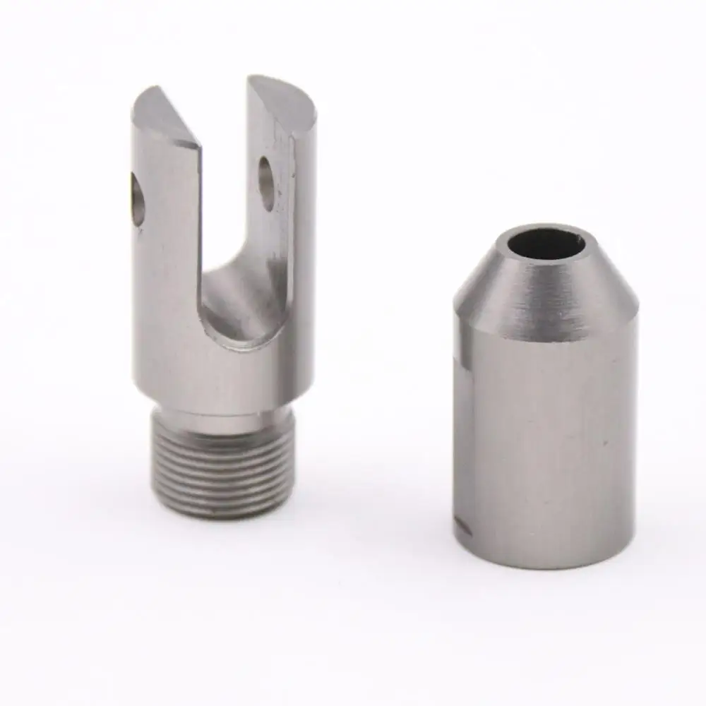 
certificate cnc machined fabricate Anodized Titanium cnc parts 