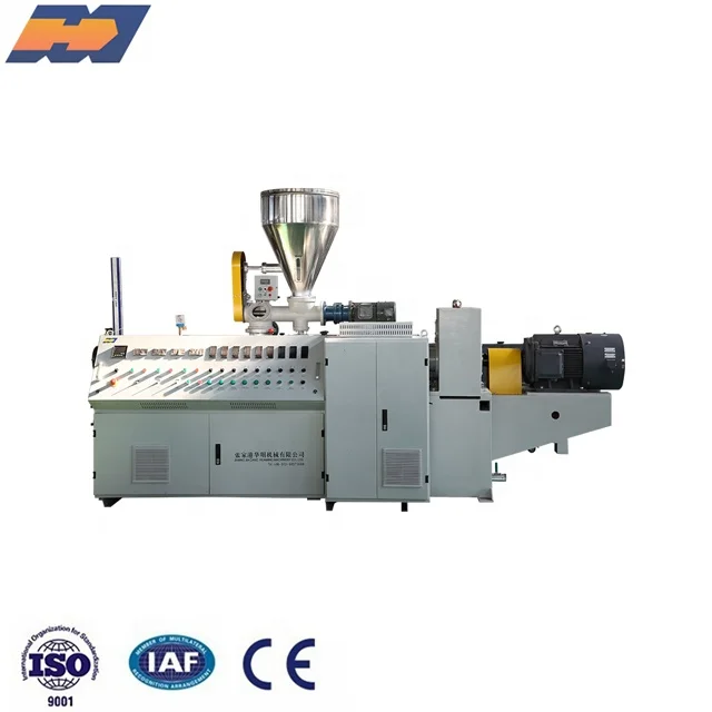 Wholesales pvc tube extruder double-screw extruder