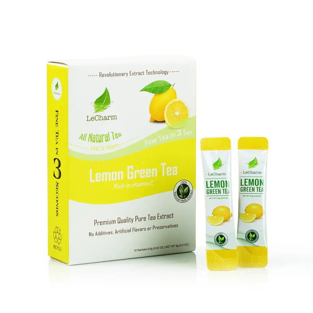 
Plant Extraction Lemon Slimming Green Tea Fruit Lemon Tea 